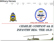 Tablet Screenshot of charliecompany4-3.org